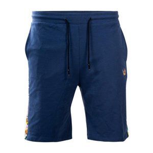WORTHY SUMMER GRAPHIC NAVY BLUE SHORTS